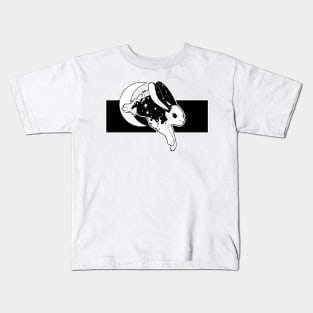 The moon rabbit Kids T-Shirt